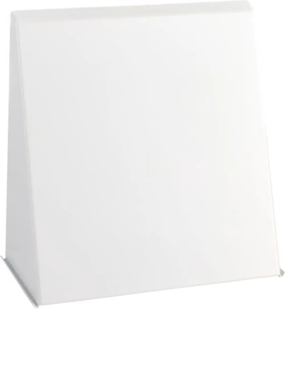 Weiße Außenblende LWE 40 BA W von STIEBEL ELTRON.